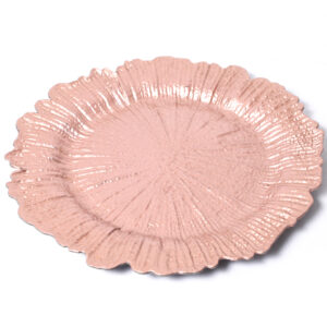 Rose Gold Splash Underplate (32cm)