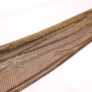 Runner Black with Gold Sequence 2m x 45cm