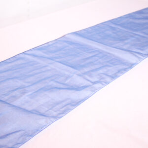 Runner Light Blue Organza2m x 35cm