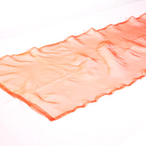 Runner Orange Organza 1.4m x 45cm
