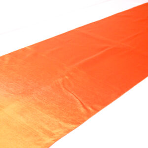 Runner Orange Satin 2.7m x 45cm