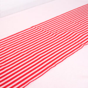 Runner Red and White Stripe 2m x 30cm