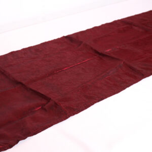 Runner Wine Red Taffeta 2.9m x 45cm
