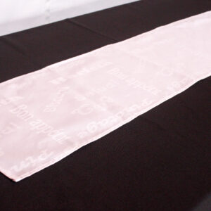 Runner White French Linen 1.35m x 30cm