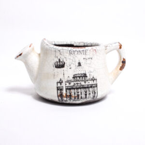 Vase Ceramic Tea Pot (9cmH)