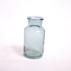 Vase Wide Neck Blue (13cmH)